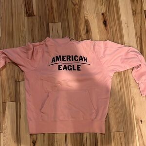 American Eagle Soft Pink Hoodie